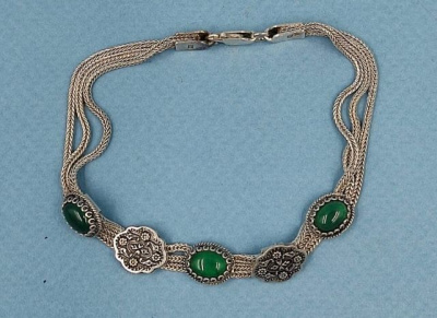 Серебряный браслет. Италия.
