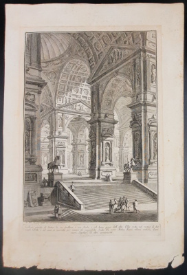 Джованни Баттиста Пиранези "Группа колонн", 1743 год.