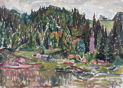  Александра Колганова "Пейзаж".