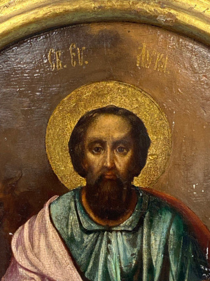 Икона "Лука",XIX век.