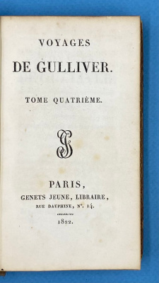 J.Swift "Voyages De Gulliver".