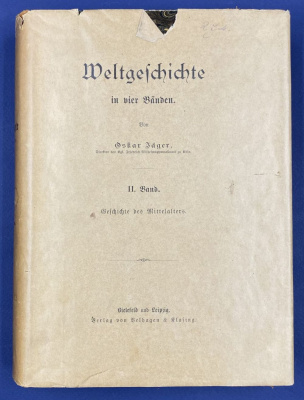 Oskar Jäger "Weltgeschichte: in vier Bänden".