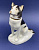 Фарфоровая статуэтка "Лайка Папанина".