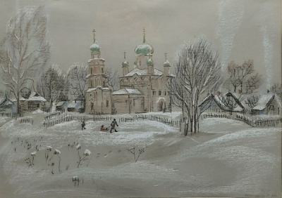 Ольга Борисовна Чернышёва "Троицкая Слобода", 1988 год.