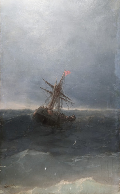 Айвазовский И. К. "После бури", 1894 год.
