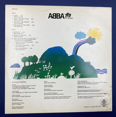 Виниловая пластинка ABBA "The album".