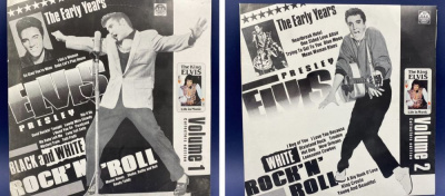 Виниловые пластинки Elvis Presley The Early Years / Black& White rock'n'roll / White rock'n'roll - 2 пластинки.