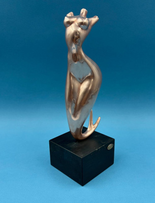 Коллекционная скульптура "Золотая рыбка", 1995 г. Автор:Самойлов М.В.